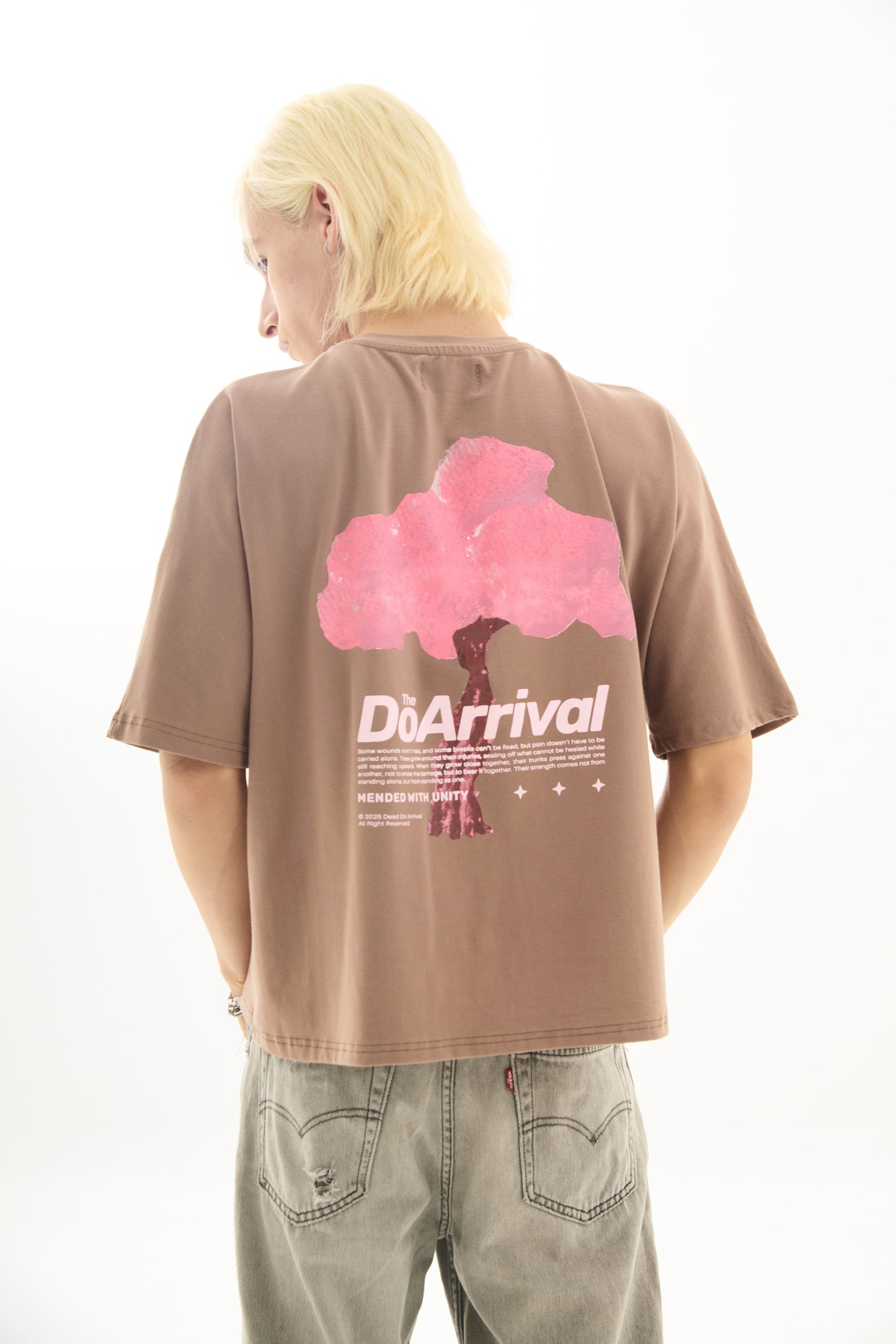 Mended with Unity Boxy Fit T shirt