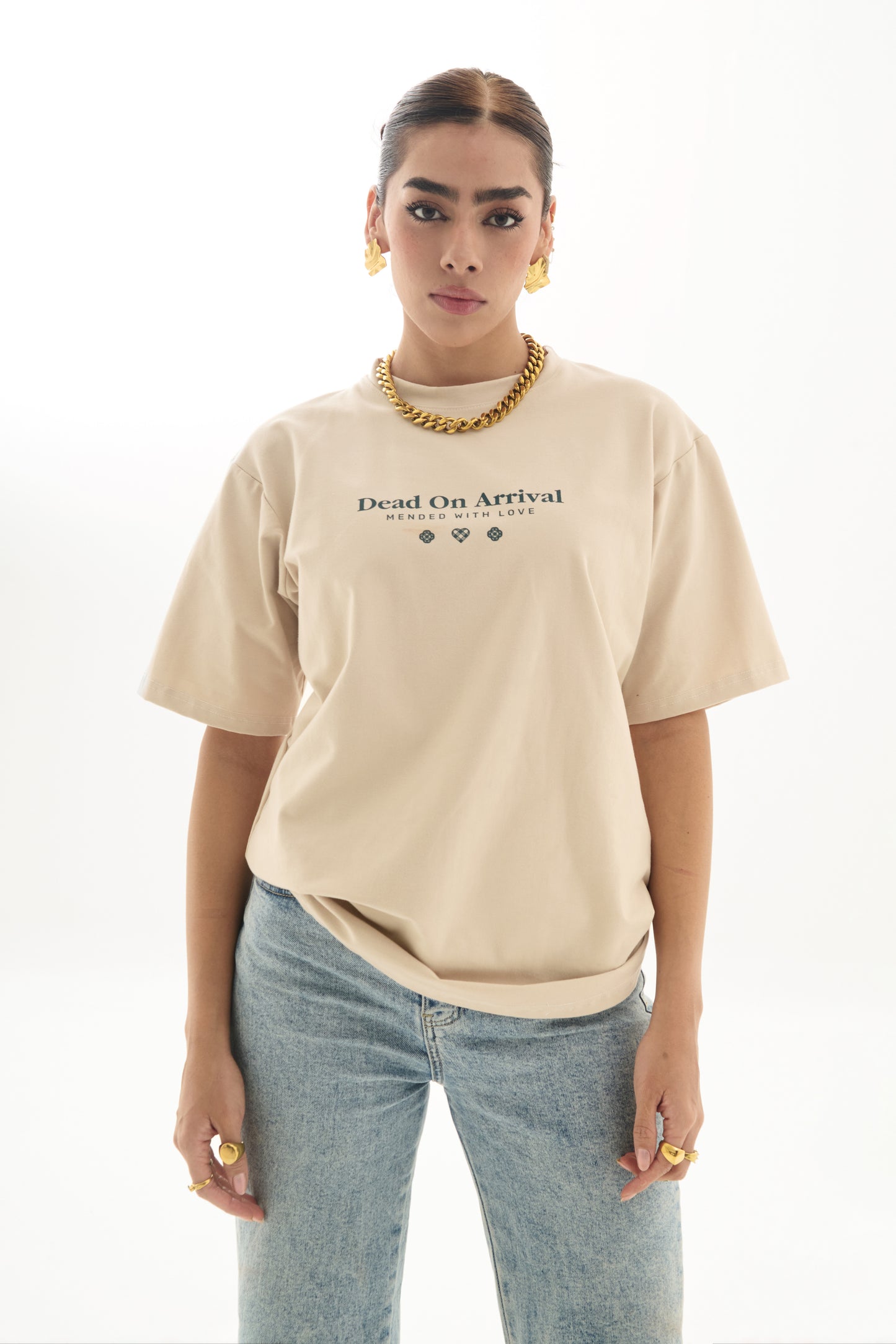 Mended with Love Oversized T shirt