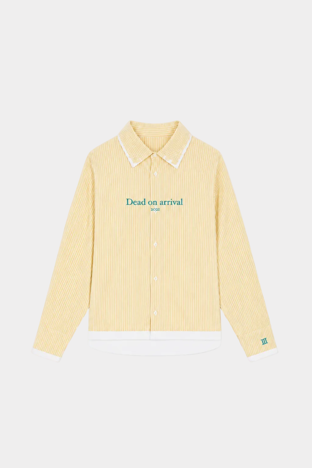 Double layer Shirt Yellow