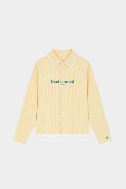 Double layer Shirt Yellow