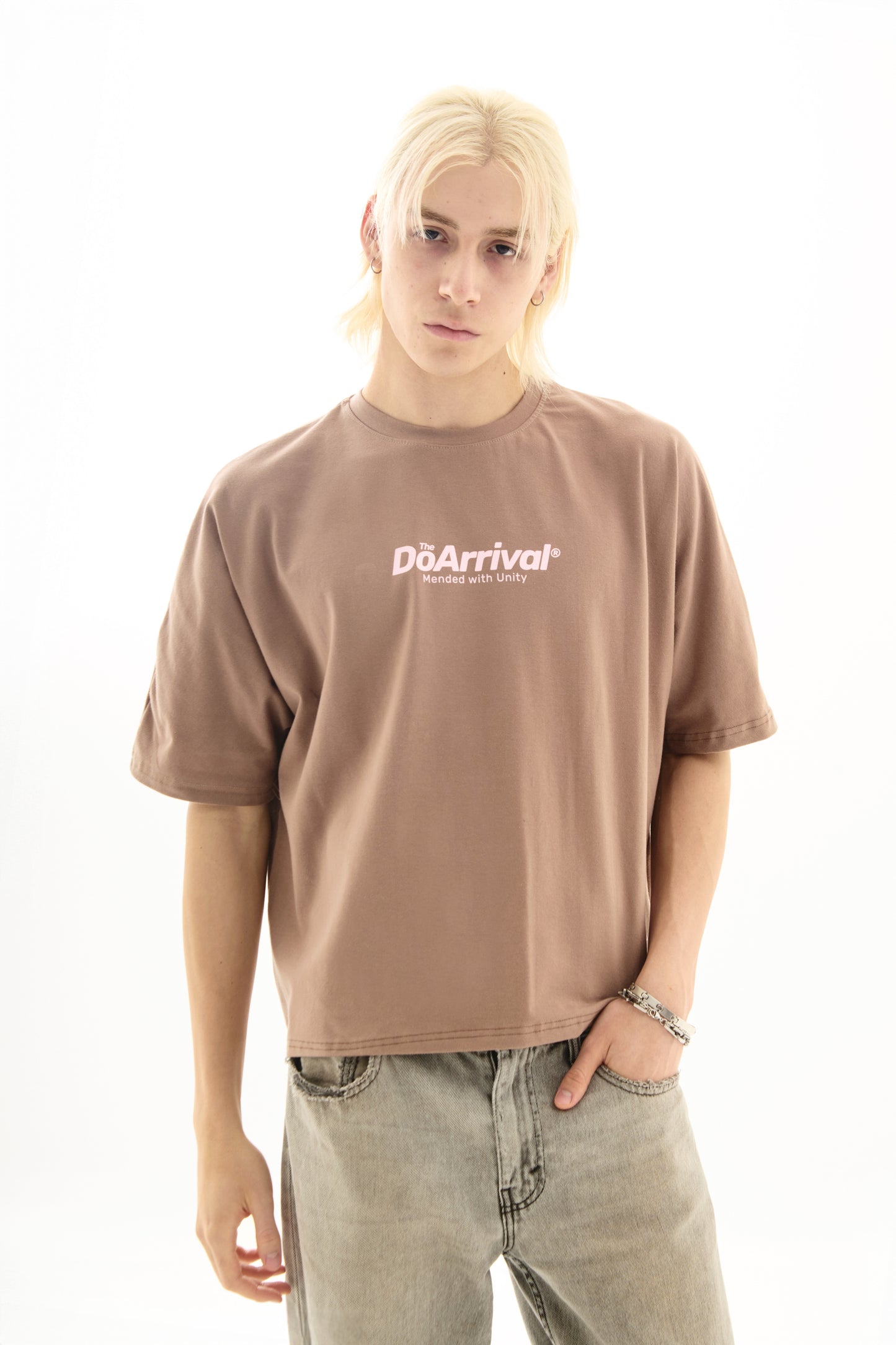 Mended with Unity Boxy Fit T shirt