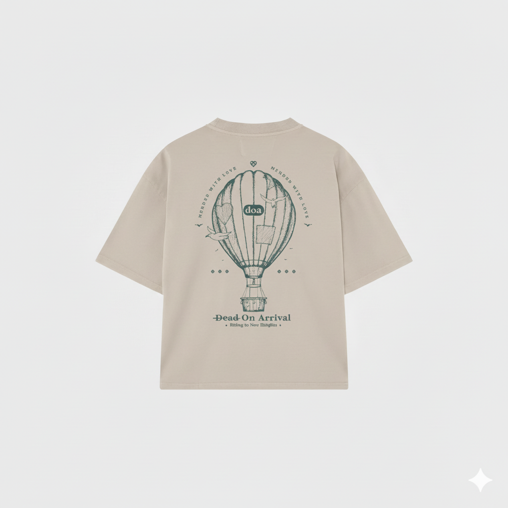 Mended with Love  Oversized Tee