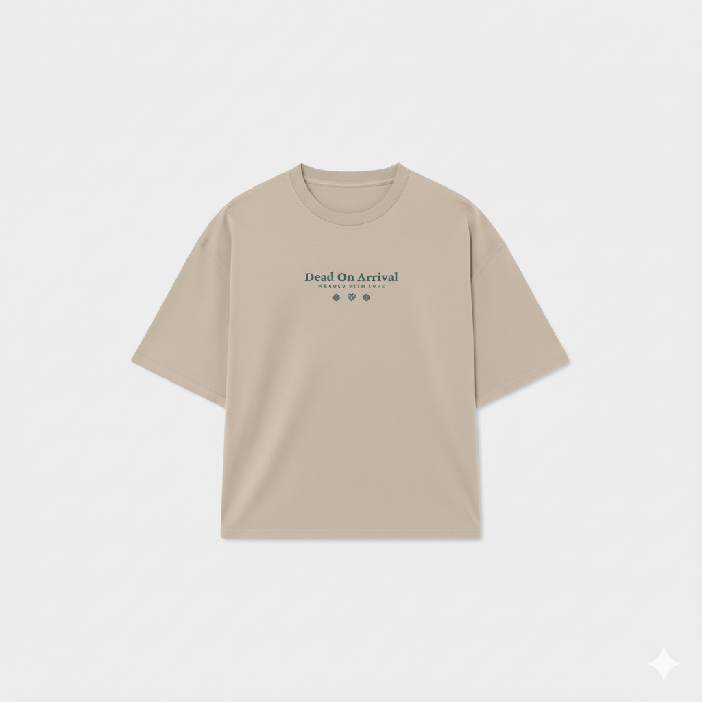 Mended with Love  Oversized Tee